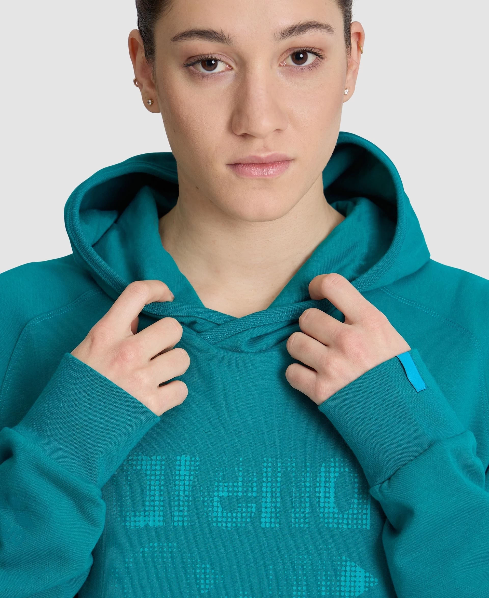 Arena Unisex Logo Hooded Sweatshirt 4 Arena Unisex Logo Hooded Sweatshirt - Image 2