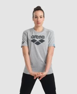 Arena Unisex Logo Cotton T-shirt -Arena Shop ftp m magentoproduct photos005336550 003 xl