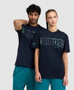 Arena Unisex Logo Cotton T-shirt -Arena Shop ftp m magentoproduct photos005336706 001 xl