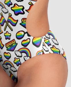 Arena Pride Print Of The Month Challenge Back One Piece -Arena Shop ftp m magentoproduct photos005462169 004 xl