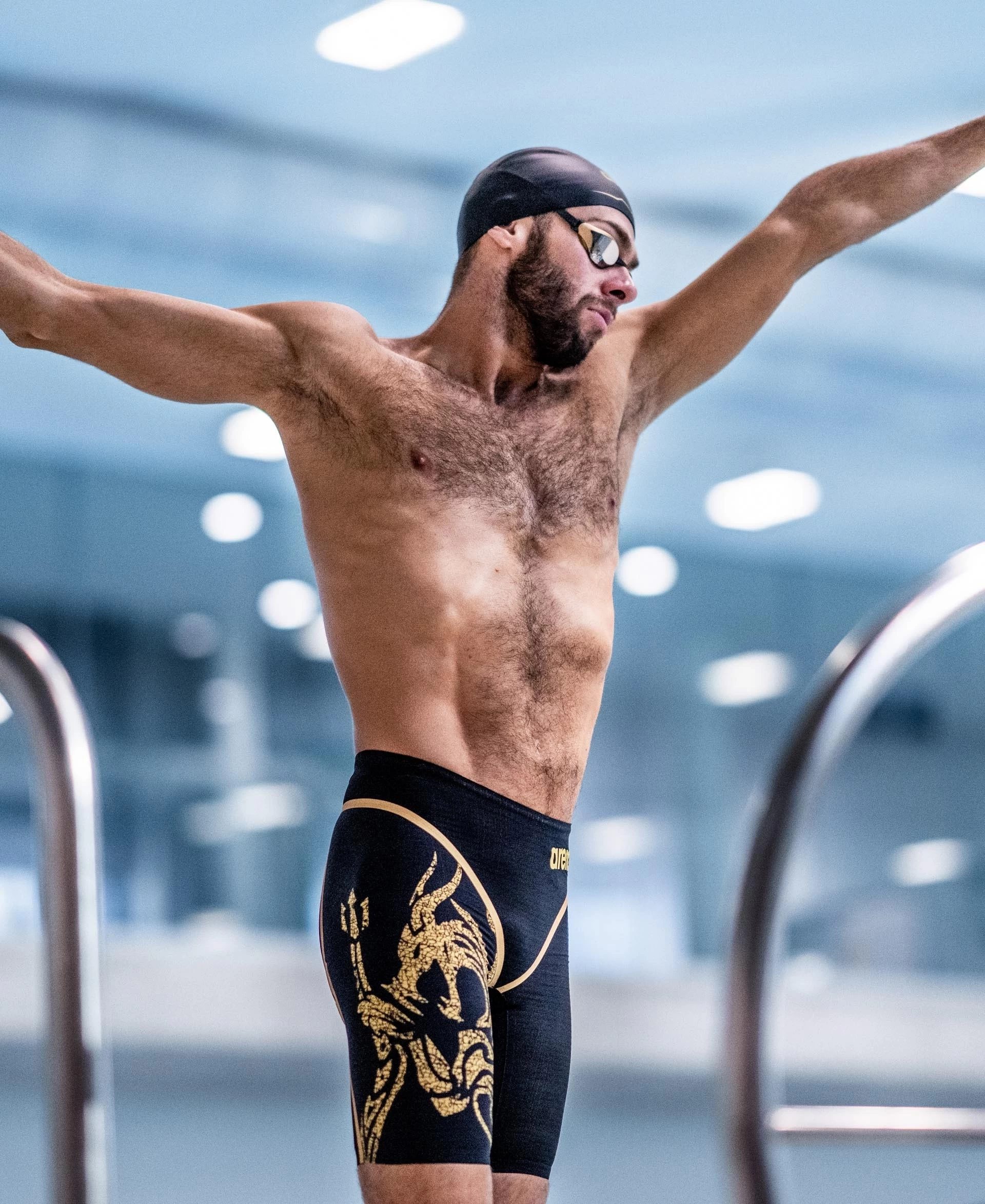 Arena Powerskin Carbon Core FX Limited Edition Paltrinieri Jammer - NOT NCAA/High School Compliant 3 Arena Powerskin Carbon Core FX Limited Edition Paltrinieri Jammer - NOT NCAA/High School Compliant