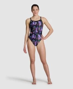 Arena Rose Textures Xcross Back One Piece 9 Arena Rose Textures Xcross Back One Piece -Arena Shop ftp m magentoproduct photos006641505 003 xl