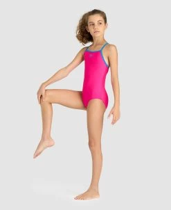 Arena Girls Solid Light Drop Back One Piece -Arena Shop ftp m magentoproduct photos006878400 003 xl