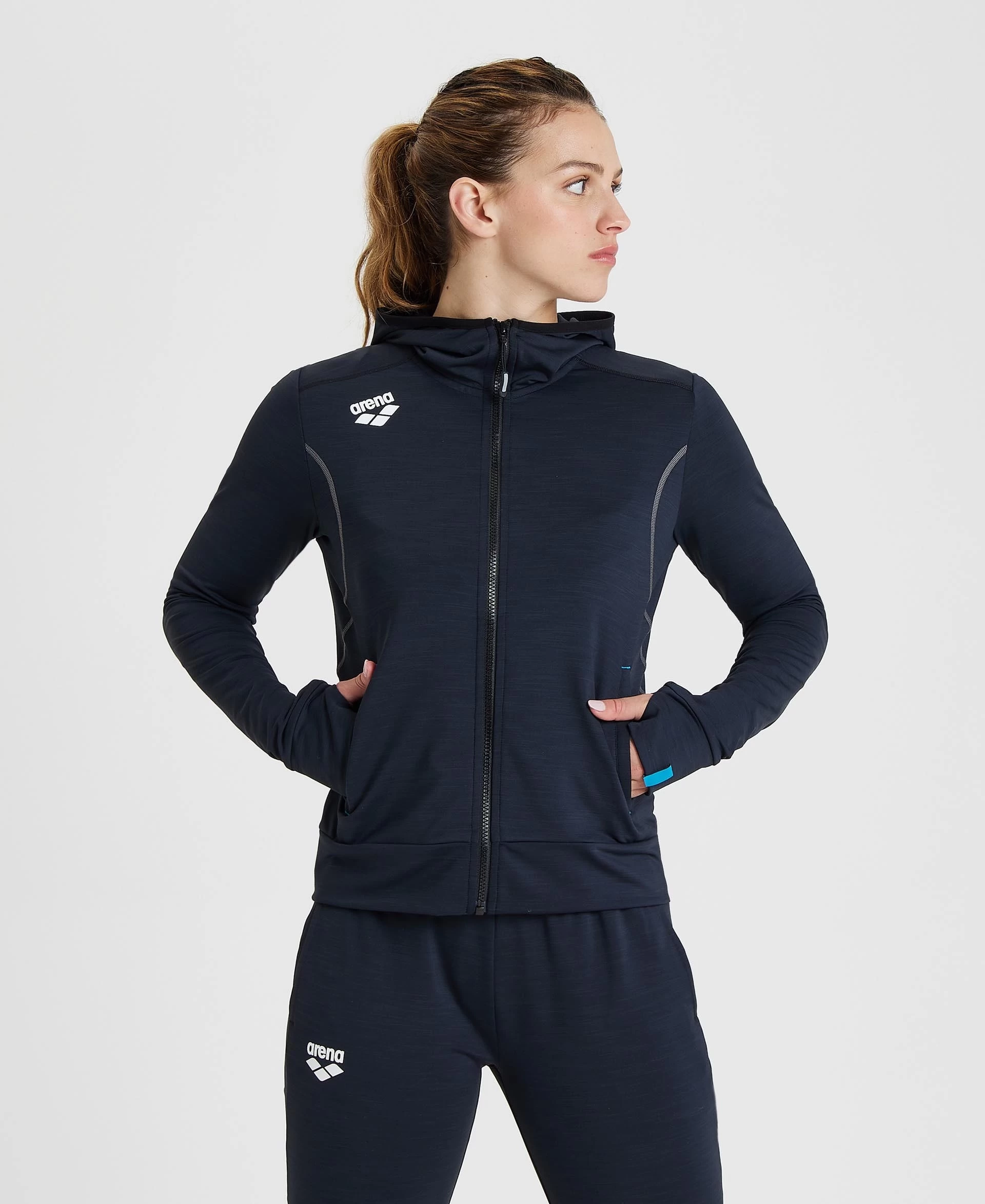 Arena Women's Hooded Sport Jacket Spacer 10 Arena Women's Hooded Sport Jacket Spacer - Image 9